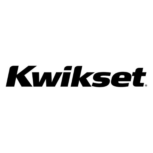 Kwikset brand logo in black font – known for smart locks and SmartKey technology